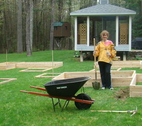 Raised Beds Create Focal Point in Sunny Garden Spot