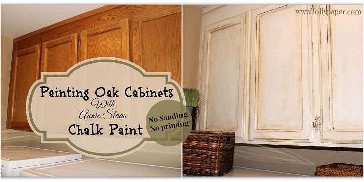 Painting Over Oak Cabinets Without Sanding Or Priming Hometalk