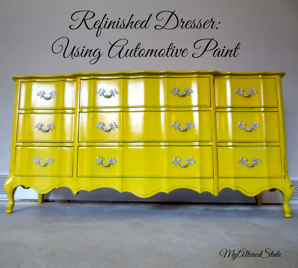 refinished french provincial high gloss furniture automotive paint, chalk paint, painted furniture, After