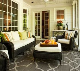 How to Paint a Design on Your Porch Floor