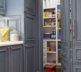 7 ways to create pantry and kitchen storage, closet, kitchen design, shelving ideas, storage ideas, A door that looks like a cabinet is a great idea to hide your pantry away