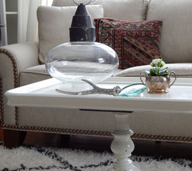 antique white coffee table, home decor, living room ideas, painted furniture