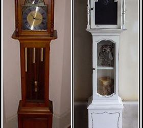 repurposed grandfather clock