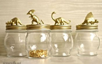 I Took These Jars From Drab to DINO-mite!