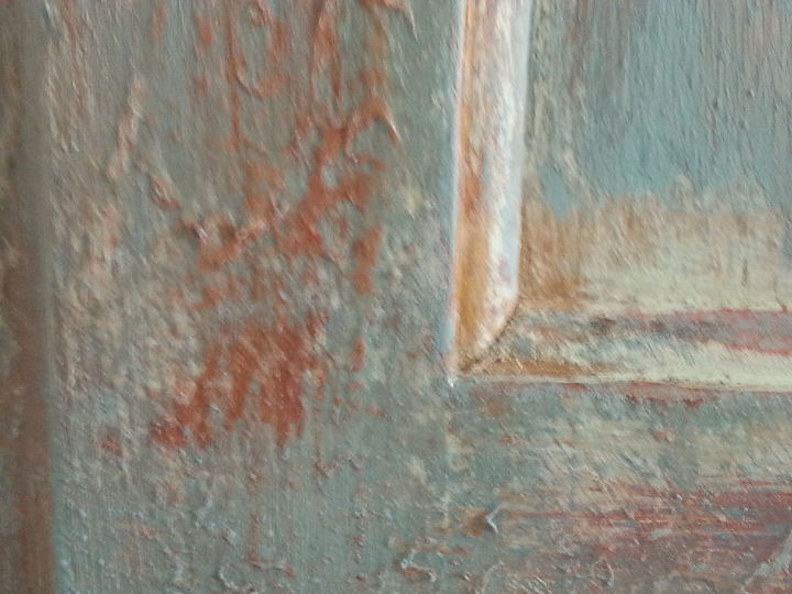 capas de pintura y cepillado en seco con chalk paint por annie sloan, Etapa 8 continuar para conseguir el efecto donde se desea utilizando el Crackle Tex