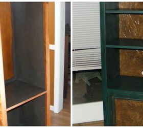 cabinet redo from blah to beautiful before after, chalk paint, painted furniture, Before and after
