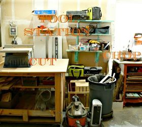 organize your garage using reclaimed and upcycled items, garages, organizing, repurposing upcycling, Instead of buying expensive garage organization systems you can have a unique well organized garage with all found and upcycled items