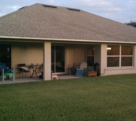 a huge backyard in clermont fl is transformed by pavers and a cleaner look, concrete masonry, decks, landscape, Before