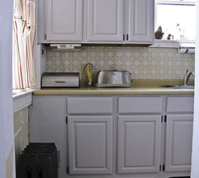 How To Make Your Kitchen Cabinets Look Built In Using Scrap Wood