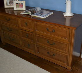 q does anyone know how much i should ask for a triple dresser 45 years old it is in, painted furniture