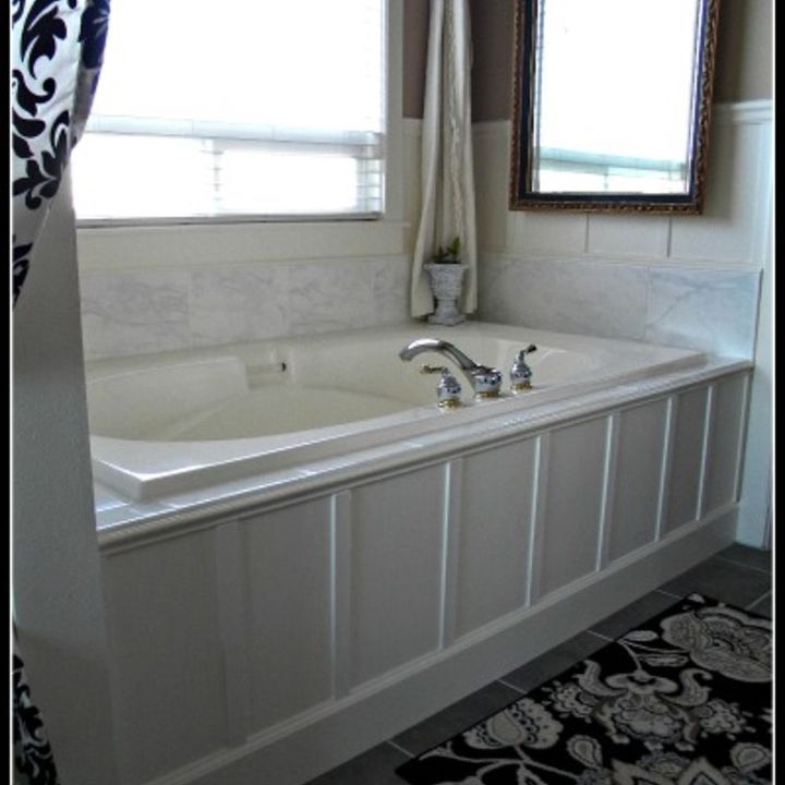we updated our 90 s bathtub in one weekend with less than 200, The entire project took one weekend and cost around 200