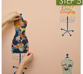 stencil how to playing dress up with stencils, crafts, painting, Bari J Sew Fun Dress Up Form Stencil