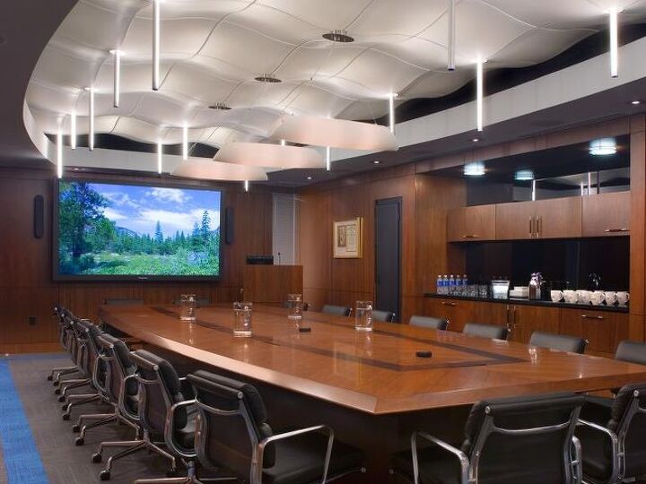 q do you prefer a designer with a signature style or one that enhances the style of the, home decor, corporate office boardroom