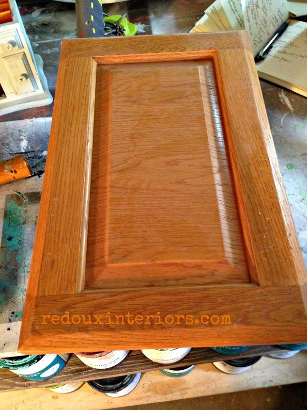 Repurpose Cabinet Doors To Coat Hooks