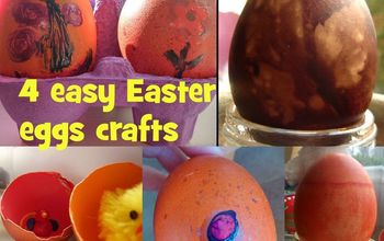  4 artesanatos fáceis com ovos de Páscoa