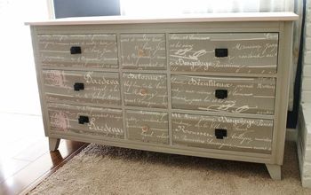 Vintage Dresser With French Flair!!