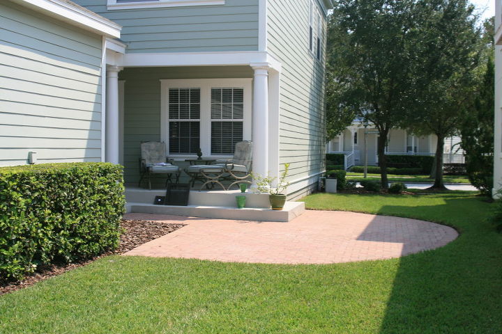 q hoffner landscaping amp nursery project, concrete masonry, electrical, landscape, outdoor living, patio, Before