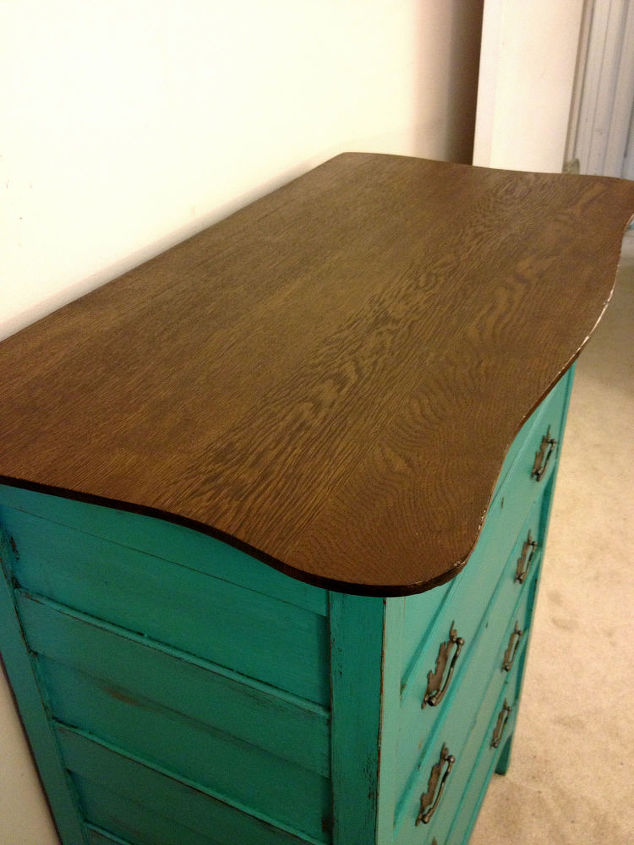 indian inspired antique dresser makeover