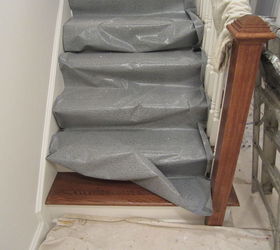 best inventions since polyester fleece, painted furniture, 3M Floor grabbers are the ticket when painting over wood steps