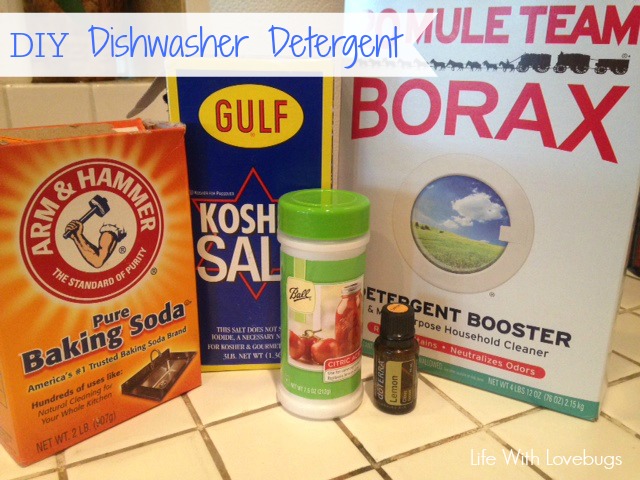 diy dishwasher detergent, cleaning tips, go green