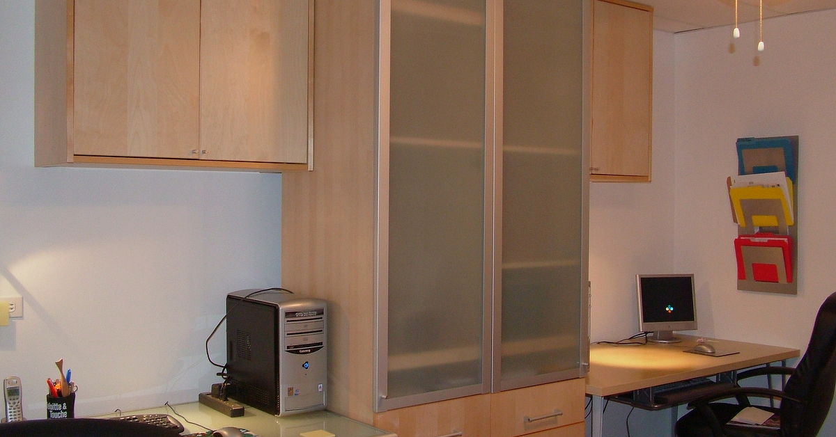 We Wanted A Built In Home Office But Were On A Budget So Ikea Was