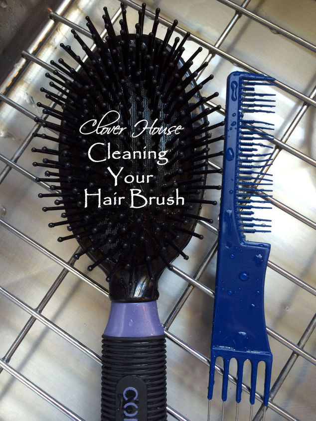cleaning your hairbrush the easy way, cleaning tips