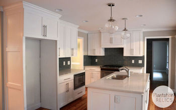 Flip House 1960s Kitchen Before and After.  A Major Kitchen Renovation