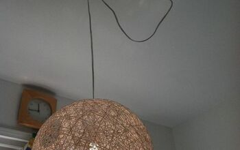  Eu preciso de conselhos sobre como pendurar esta luz