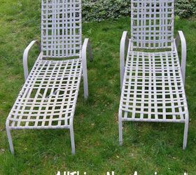 five star backyard seating on a no tell motel budget, outdoor furniture, painted furniture