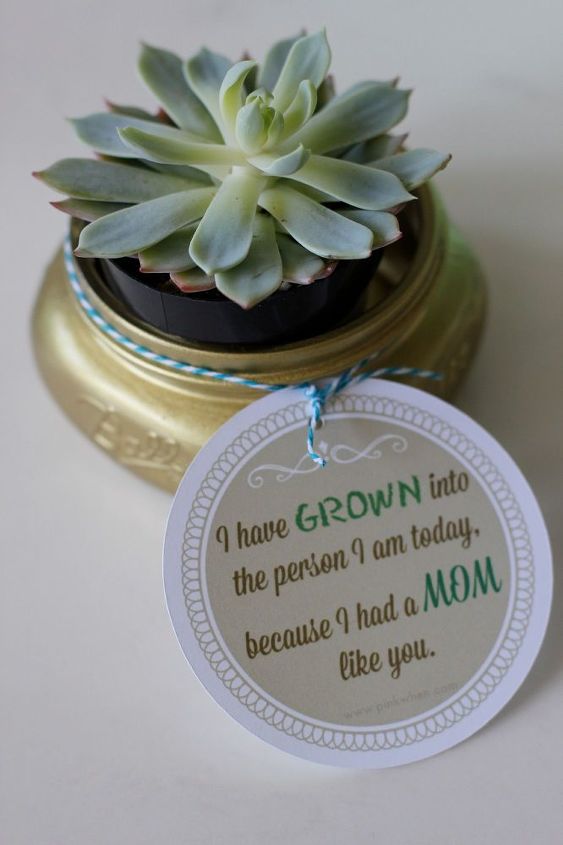 mother s day mason jar gifts free printables x 2, crafts, mason jars, seasonal holiday decor