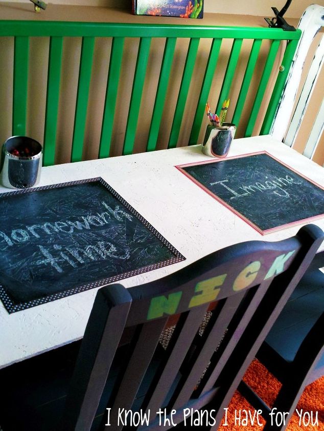 crib turned craft station, painted furniture, repurposing upcycling