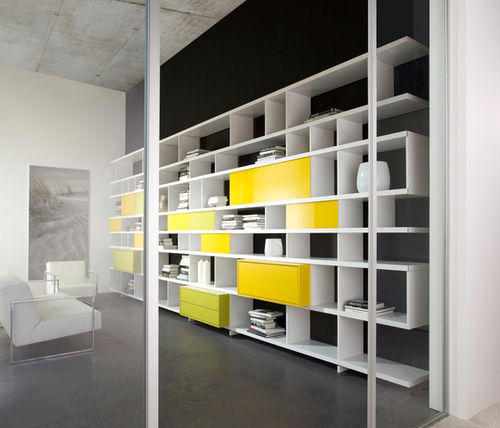 q can you share with us some innovative bookcase and exposed storage shelving in you, home decor, painted furniture, shelving ideas, storage ideas, An example of what we are considering found this at