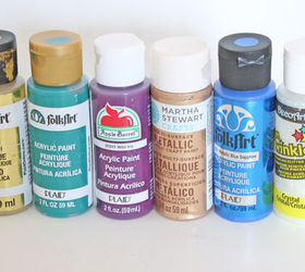 what paint to use and when comparing craft and acrylic paint, crafts, painting