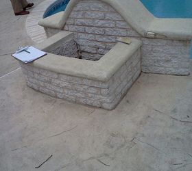 what is this, outdoor living, pool designs, view from back side