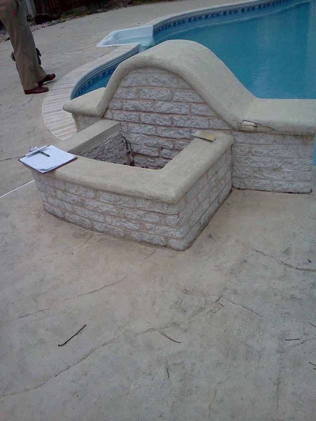 what is this, outdoor living, pool designs, view from back side