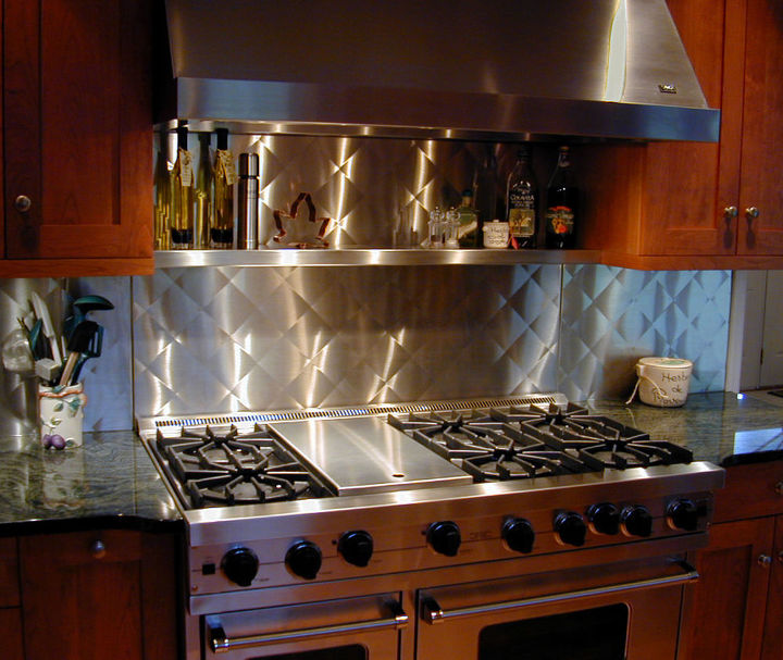stainless steel, home decor, kitchen backsplash, kitchen design