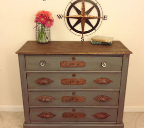 restoration hardware style dresser on a budget, chalk paint, painted furniture, rustic furniture