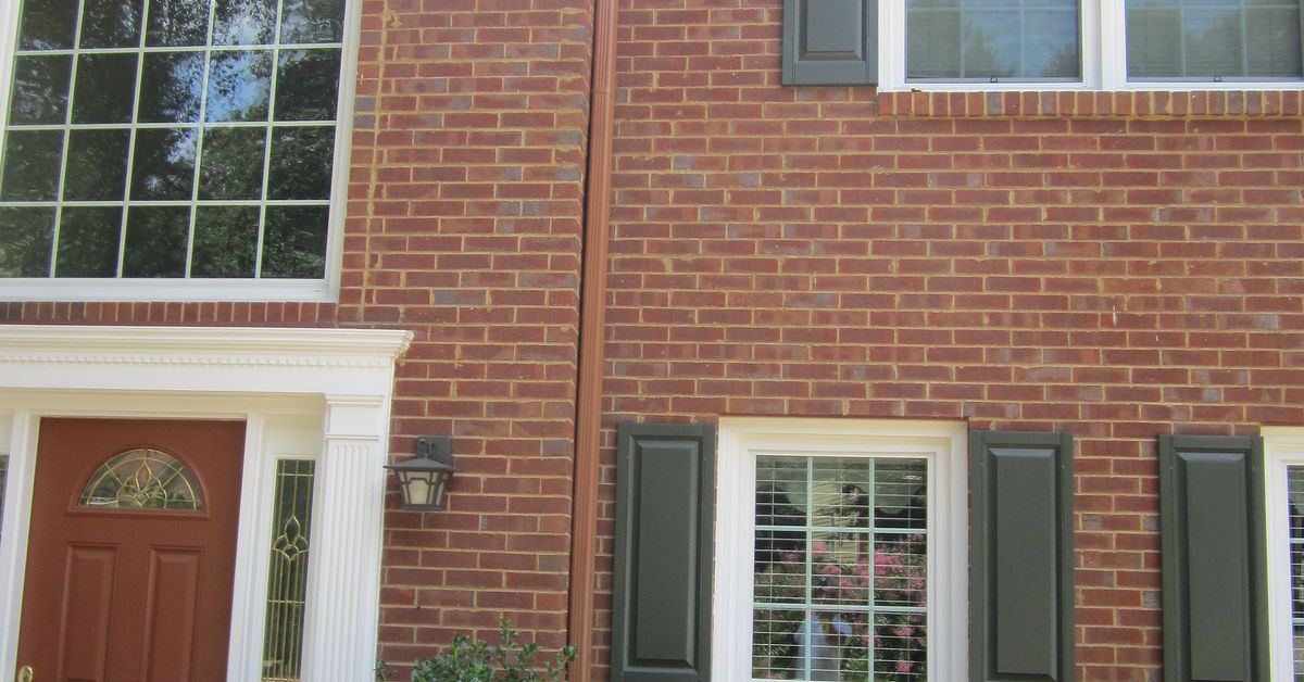 Gutter Downspouts Contrast Or Blend Hometalk