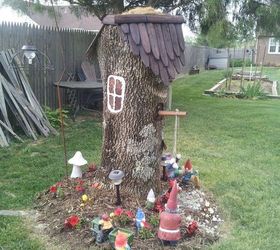repurposing a tree stump, gardening, landscape, repurposing upcycling
