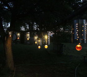 party lights, crafts, lighting, outdoor living, repurposing upcycling