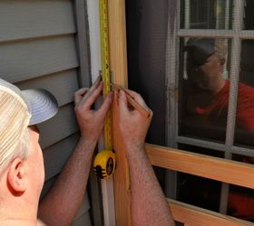 how to install a screen door, decks, doors, home maintenance repairs, how to, painting