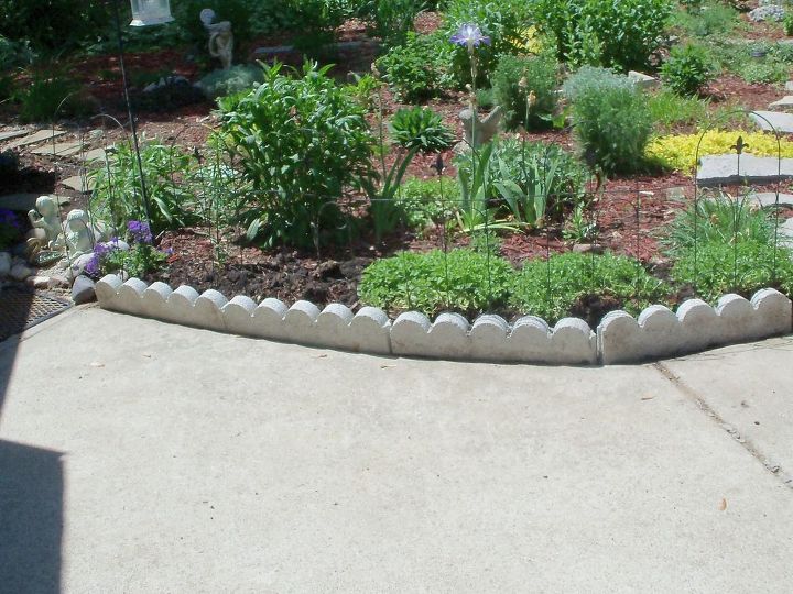finishing touch with edging stones