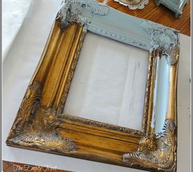more chalk paint magic, crafts, similar frame before