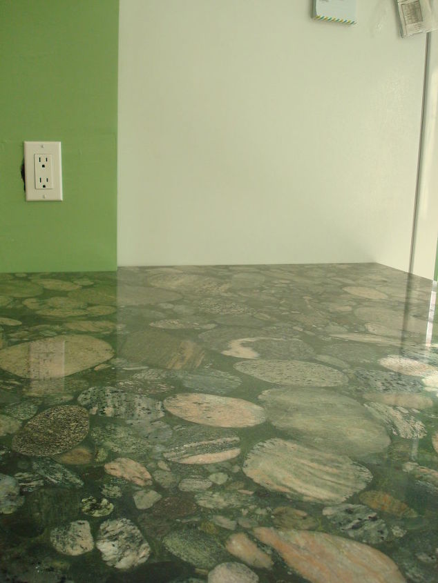 kitchen overhaul, countertops, kitchen design, tiling, Marinace Green granite counter top