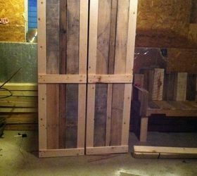 scrap book cabinet made pallets and other wood, diy, pallet, repurposing upcycling, woodworking projects