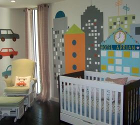 these photos are for a fun interactive nursery i painted in atlanta ga, bedroom ideas, home decor, painting, urban living