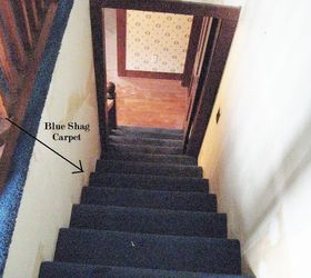 adding an indoor outdoor runner to stairs, flooring, home decor, stairs, Before of Stairs
