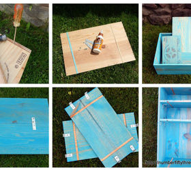 diy wine crate cabinet, diy, woodworking projects