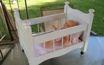 Magazine Rack to Baby Doll Crib