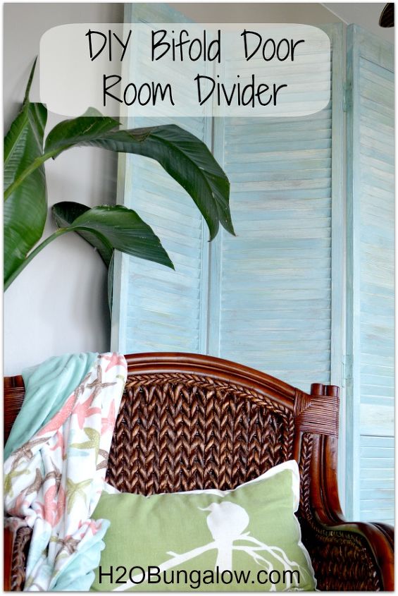 diy bifold door room divider, diy, home decor, how to, repurposing upcycling, woodworking projects